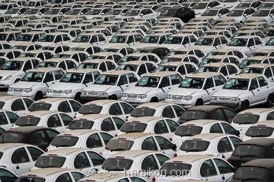 انباشت 178 هزار خودروی ظاهرا ناقص در پارکینگ های خودروسازان