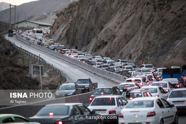 وضعیت ترافیکی جاده های شمال