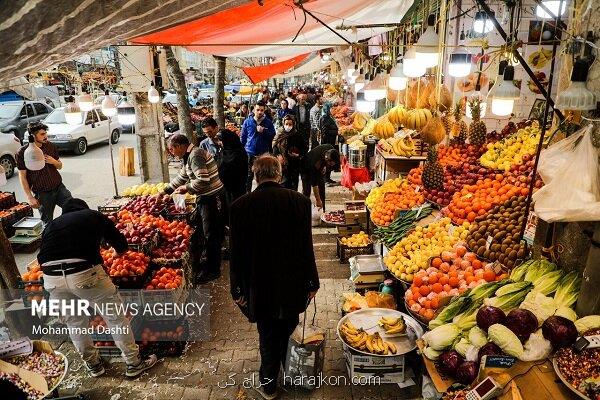 قیمت عمده و نرخ روز میوه و سبزیجات تعیین شد بهمراه جدول