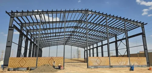 راهنمای مراحل اجرای اسکلت فلزی