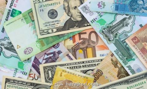نرخ رسمی پوند كاهش پیدا كرد، ثبات نرخ ۱۲ ارز ملی