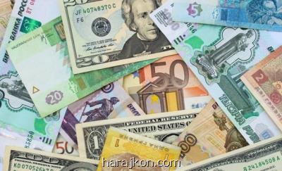 نرخ رسمی یورو و پوند كاهش پیدا كرد، قیمت 10 ارز رسمی ثابت ماند