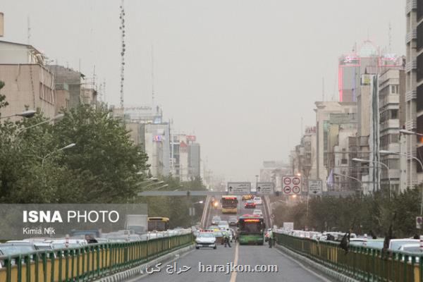 آخرین وضعیت كیفیت هوای تهران
