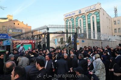حضور پرشور در تشییع پیكر پاك سردار دل ها