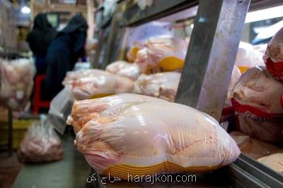 گوشت مرغ در میادین میوه و تره بار 700 تومان ارزان گردید