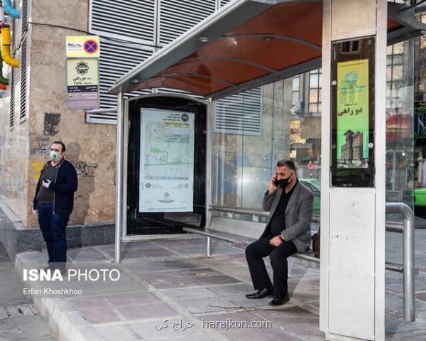 برخورد با رانندگان اتوبوسی كه از ماسك استفاده نمی كنند